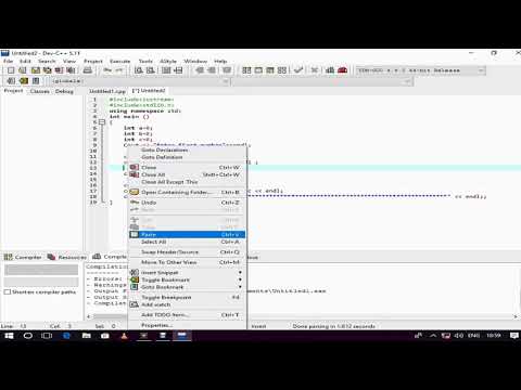 First C++ Hello World program and sum of two number tutorial