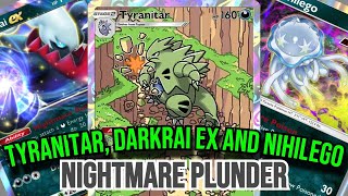 Tyranitar, Darkrai EX and Nihilego Build! [Pokemon TCG Pokemon]