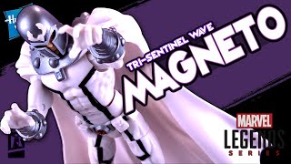 Hasbro Marvel Legends Tri-Sentinel Wave Magneto Figure Review