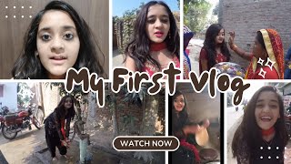 My first Vlog Of my Channel #bindasskavya 😎😎 My first vlog in my life