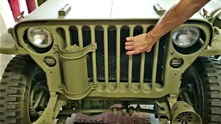 Jeep Grille Removal for Willys MB / Ford GPW WW2 WWII Service