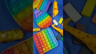This Blue Pop It Is Crispy Heaven #shorts #popit #asmr #satisfying #fidget #toys