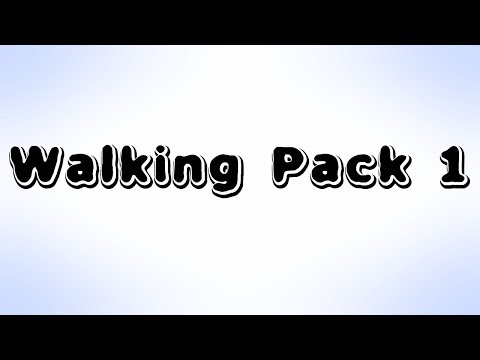 Daz 3D’s aniblocks. Walking Pack 1.