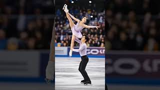 Fierce Ice Moves with Graceful Lifts 🔥🩰 #iceskating #icespice #ailookbook #ai #shorts