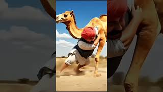 a big farmer is pizza eating and camel beautiful story #story #ai #vitalshorts #short #view