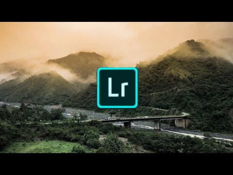 Lightroom mobile how to edit MOODY effect