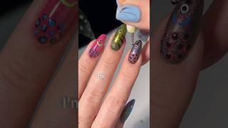 this nail trend is diabolical 🤨🎣💅🐠 #nails #nailart #diynails #nailtutorial #nailinspo #holotaco