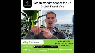 Recommendations for the UK Global Talent Visa