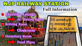 Explore New Jalpaiguri Junction| NJP Station Retiring Room | NJP Station AC Waiting Room