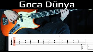 Goca Dünya (Altın Gün) - Bass Cover WITH TABS