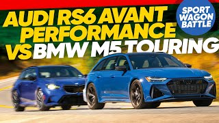 2025 BMW M5 Touring vs. Audi RS6 Avant Performance: Comparison Test