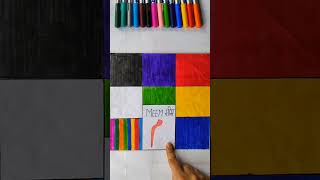 which colour are you like?learn to write Urdu alphabets Meem م ✍️❤️👌#short #viral#ytshorts#islamic