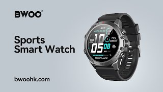 BWOO WA-08 1.43" IP67 waterproof Smart Watch with Fitness Tracker