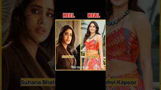 cast of ulajh movie: Reel vs Real names🫣  #cast #ulajh #shorts #reelvsreal