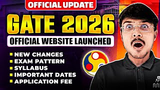 GATE 2026 Website Launched – SHOCKING New Features Revealed!