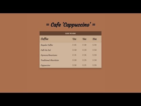 CSS3 Menu | Drop Down Stairs | Swing Effect on Click | Online Tutorial