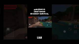 CRAFTSMAN KR GHOST SURVIVAL #minecraft #craftsmanbuildingcraft #roblox #shorts #kamenrider