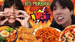 BTS Eating Moments 2024 | BTS Funny Ramen Mukbang