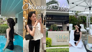 沖縄ホカンスVlog🩵ハレクラニ沖縄/Halekulani Okinawa/DFSお買い物🛍️#브이로그　#오키나와 #호캉스 #일본여행