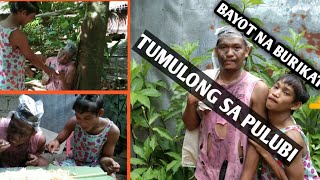 ISANG BAYOT NA BURIKAT TINULUNGAN ANG PULUBI❤️ /MUKBANG/ Alexis Desoloc Vlogs