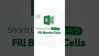 FILL BLANK CELLS IN Excel