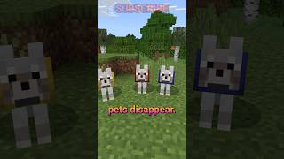 mojang is making PETS DISAPPEAR 😭