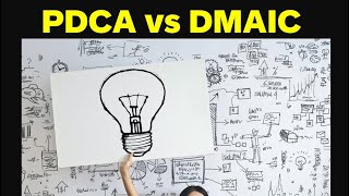 Difference between PDCA and DMAIC