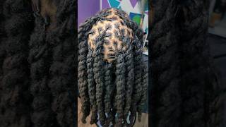 Rope Twist #houston #locs #locstyles #loctician #naturalhair #protectivestyles #htx #locnation #hair