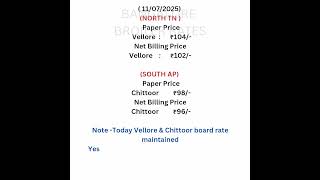 Today(11-07-25)South AP North TN Board Rate