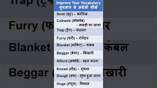Vocabulary from The Sri Krishna Eating House, Class 8 English Book #howtoimproveenglishvocabulary