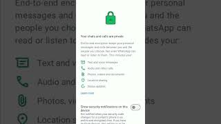 WhatsApp hacking security enable // how to WhatsApp security enable #shorts #shortsvideo #whatsapp