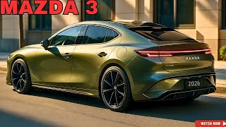NEW 2026 Mazda 3 Hybrid Is Here and It’s Amazing - First Look!