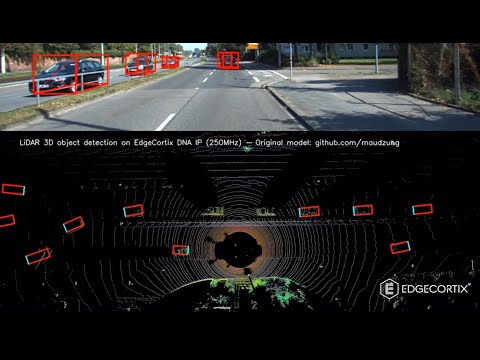 EdgeCortix Dynamic Neural Accelerator IP for Real-time 3D Detections with Lidar
