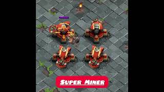 Scattershot vs Super Troops #coc #viral #games #shorts