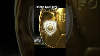 Rkreddy Luck vs gamer guy Luck vs my Luck vs friend Luck shorts #fcmobile #fifamobile