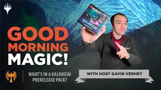 What's In a Kaldheim Prerelease Pack? How Should You Build Your Sealed Deck? | Good Morning Magic