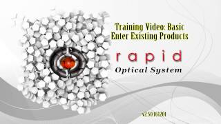 Training Video: Basic - Stock Control - Enter Existing Products