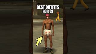 TOP 5 Best OUTFITS For CJ in GTA San Andreas! 👕 #gta #gtasanandreas #facts