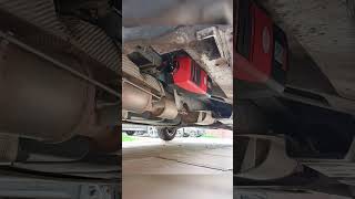 VW t6.1 fitting Diesel Heater under slung, driver's step Vent, B pillarDiptube Part1