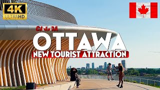 Ottawa Canada 2025) | 4K HDR 60FPS Summer Walking Tour