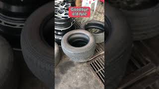 Flat tyre w210 #mercedes #fyp #vacation #malaysia #help