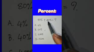 Percent #maths #matholympiad #mathexam #mathstricks #matheolympiad #mathematics #satmath #sat