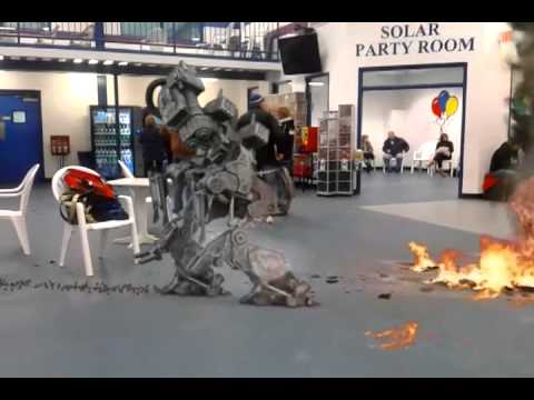 Crazy robot attack