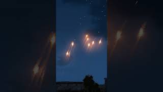 Early morning Iran attack on Israel   #military