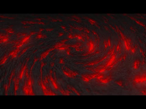 HOT LAVA Molten Volcano Swirl Background | VJLOOPS  | 4K
