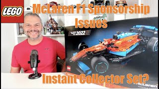 Lego McLaren F1Sponsorship Issues. Instant Collector Set?
