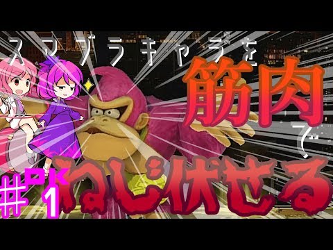 【ゆっくり実況】筋肉ですべてをねじ伏せる実況part１（仮）【スマブラSP】
