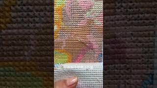 cross stitch  十字繡 十字繡愛好者  十字繡教程  家居裝飾 手藝人 起針 感謝抖