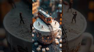 Ai miniature workers 1🍕🥃