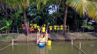 Project Bhasa's SwimSafe training activity in Bangladesh